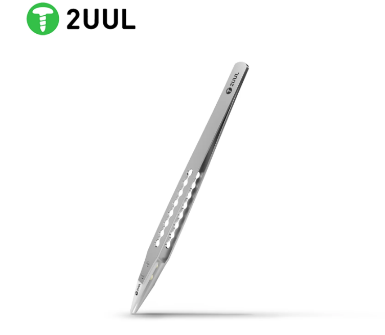 2UUL TW31 Ultrahard insulative Ceramic Tweezer for Precise Phone Board Repair