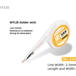 WYLIE 2.5MM SOLDER WICK WL-2530