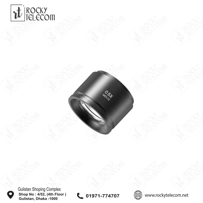 2UUL MS05 0.5X Lens 55MM WD172 for 2UUL Microscope MC7060