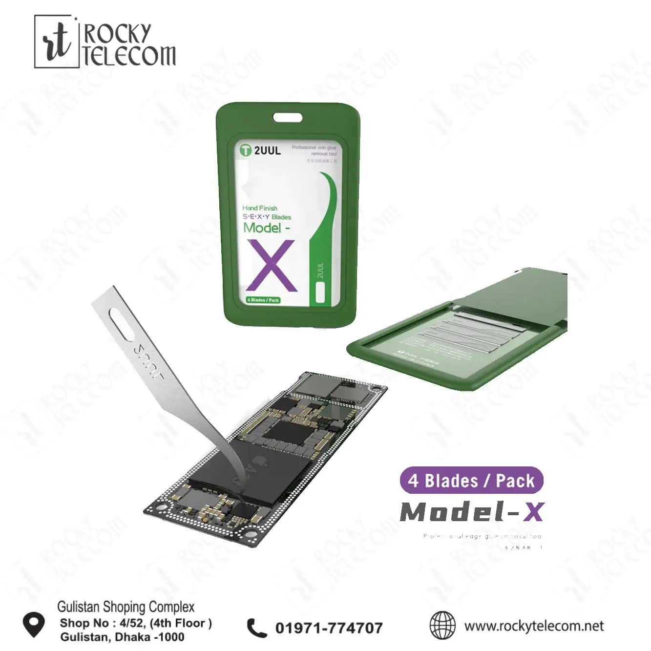 2UUL DA16 HAND FINISH S.E.X.Y. BLADE MODEL X