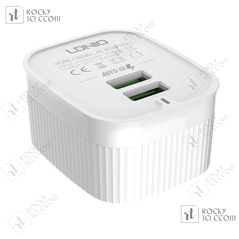 EMY A201 2.4A Dual USB Charger