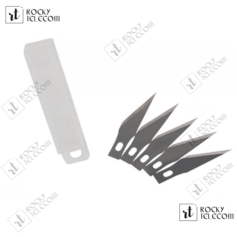 Art Knife Refill Blades 5 pcs set ROCKY