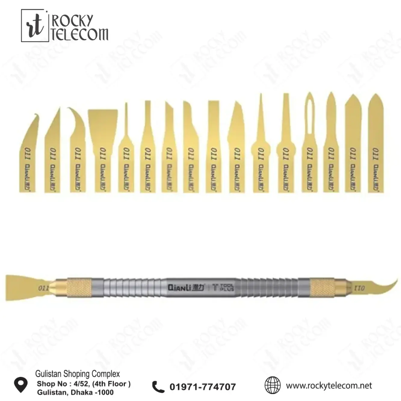 Qianli 011 Multi-function Degumming CPU IC Glue Remover Only Knife