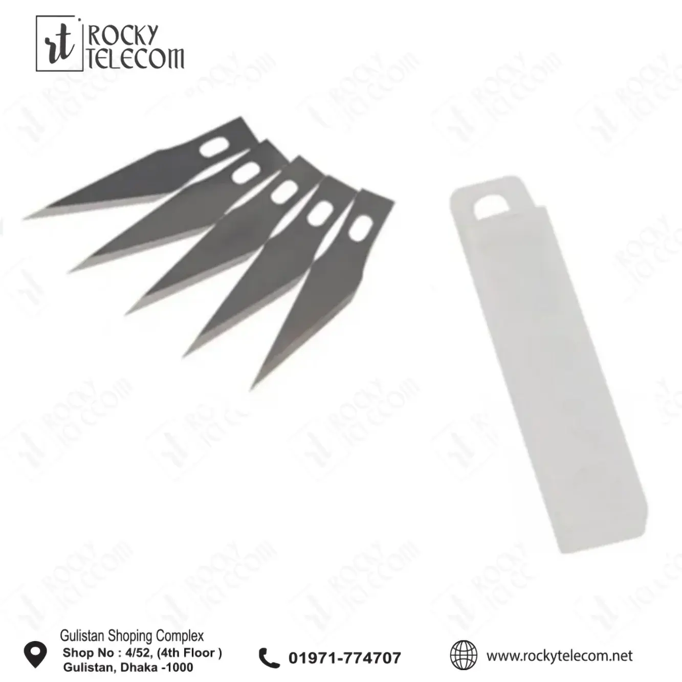 Art Knife Refill Blades 5 pcs set