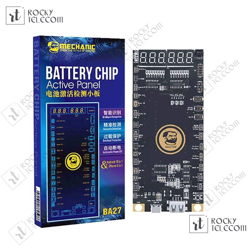Mechanic BA27 Battery Activation Detection Board for 5-8 X XS Xsmax 12Promax 13 13Promax Android Series Battery Activating