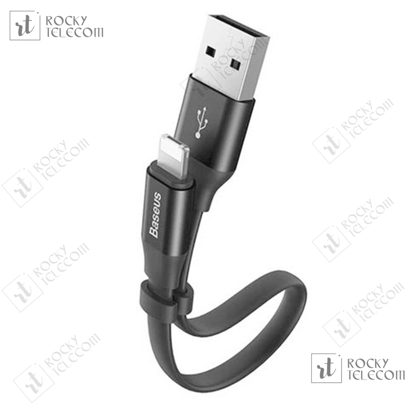 Baseus Two-In-One Portable Cable Silver (CALMBJ-0V)
