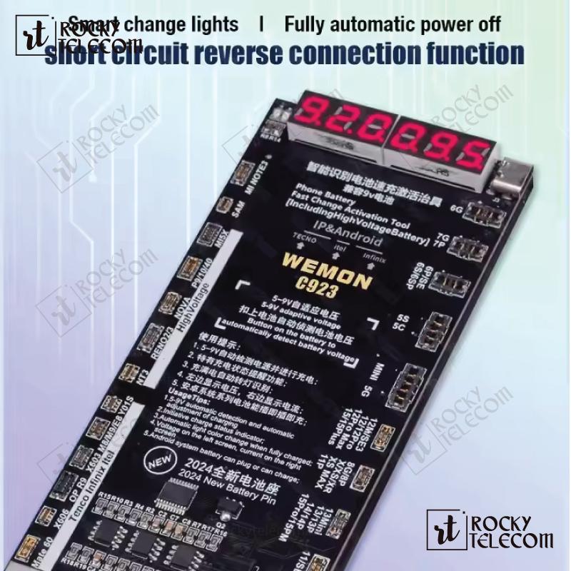 WEMON C923 Mobile Phone Battery Test Activator