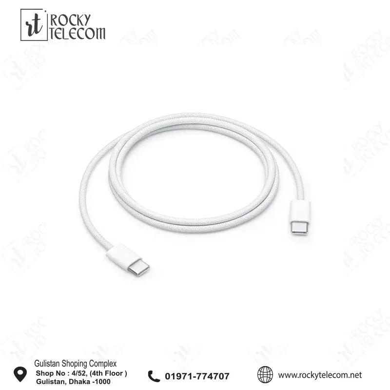 APPLE USB TYPE-C TO TYPE-C FAST CHARGING CABLE (1M)