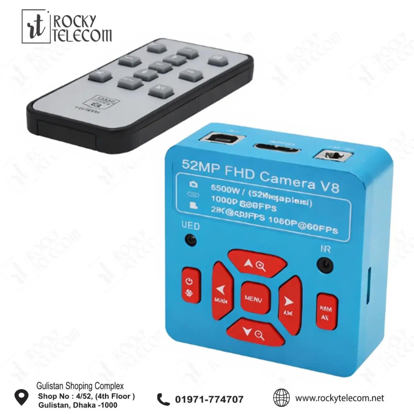 MICROSCOPE CAMERA High Quality 52MPs Full HD 1080P 60FPS