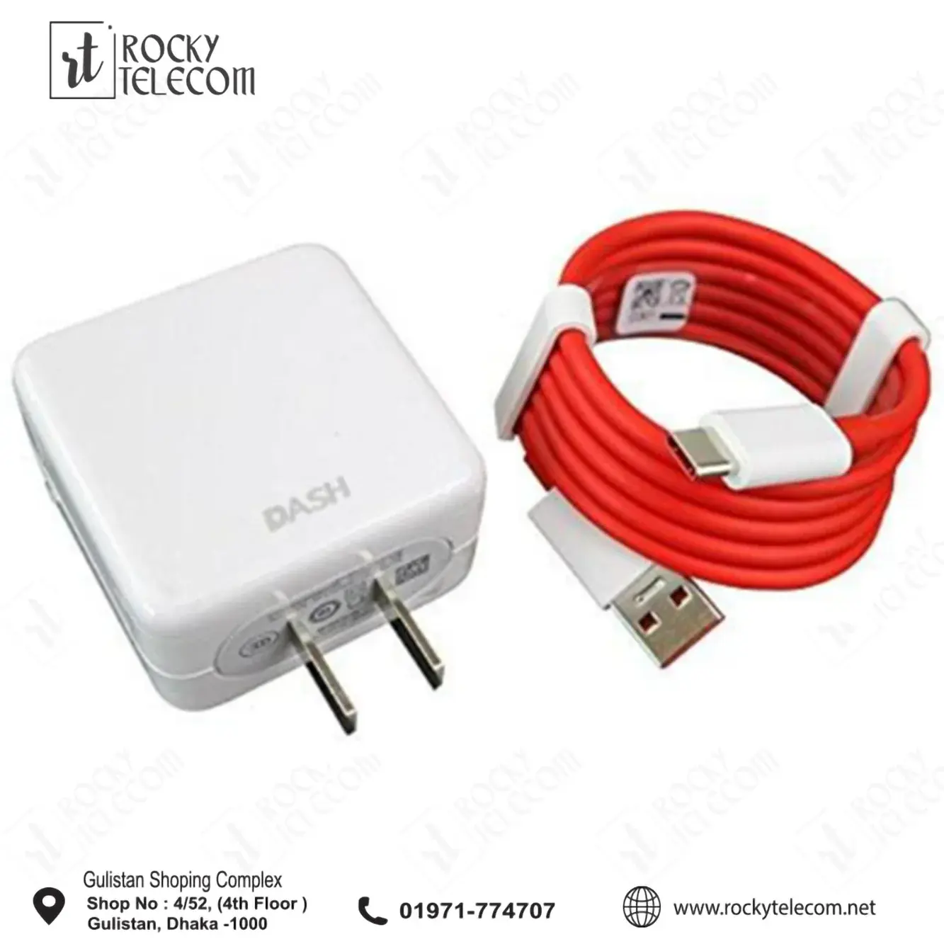 1+ Dash Charger/Single USB Port/Volt – 4.0 A/Type-C