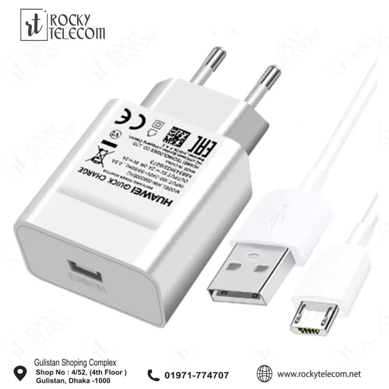 Huawei USB Quick Charger 9V2A 5V2A Fast Charging Adapter