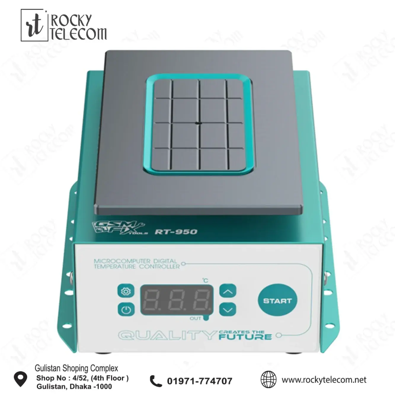 RT-950 TOUCH DISPLAY SEPARETOR DOUBLE COIL