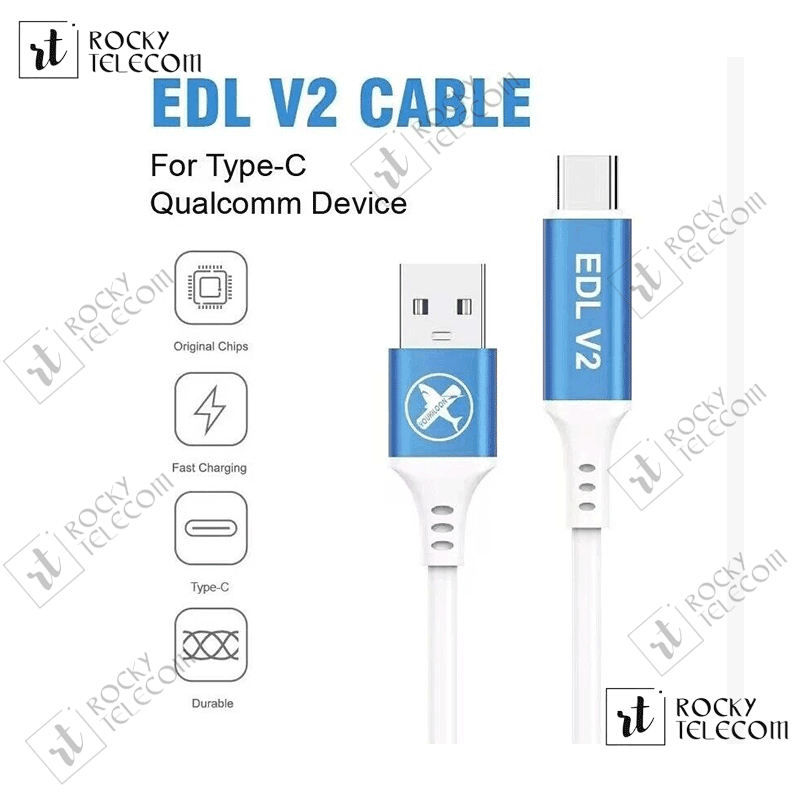EDL V2 cable for Type c qualcomm device