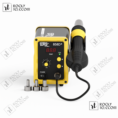 GSMFIX Tools 858D+ Hot Air Rework Station | 680W Digital SMD Hot Gun