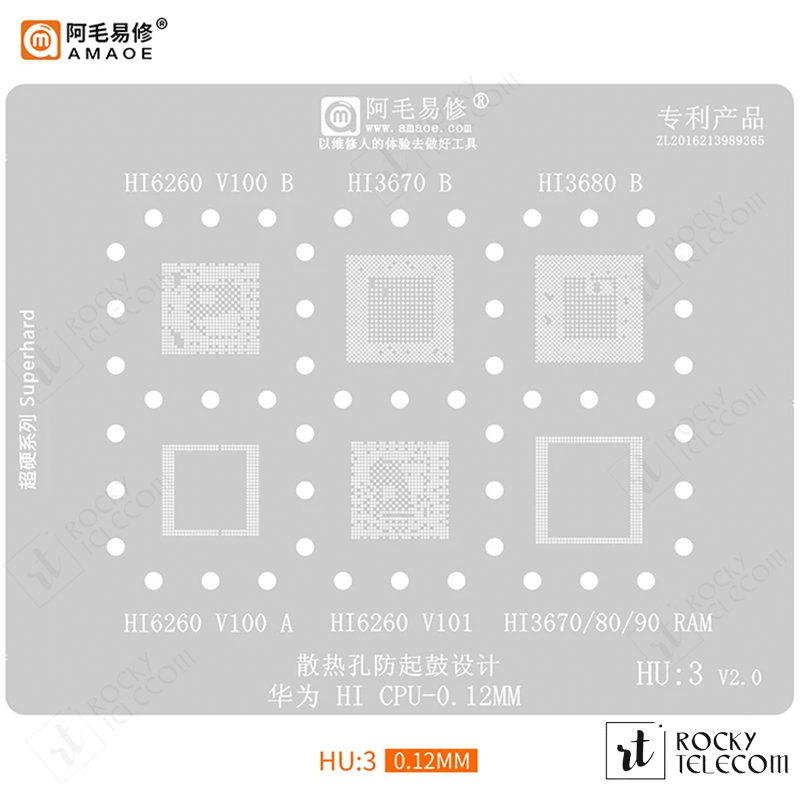 HU3 STENCIL FOR HUAWEI