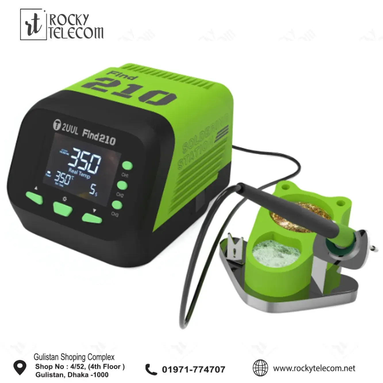 2UUL FD01 FIND 210 High-Power AC Transformer Soldering Station