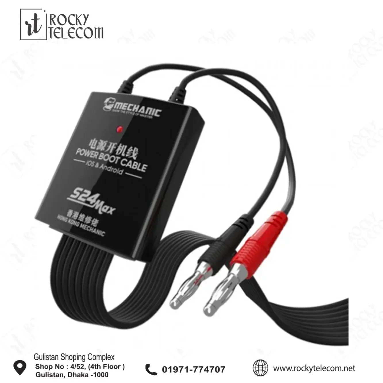 Mechanic S24 Max Power Boot Cable For Android And Iphone