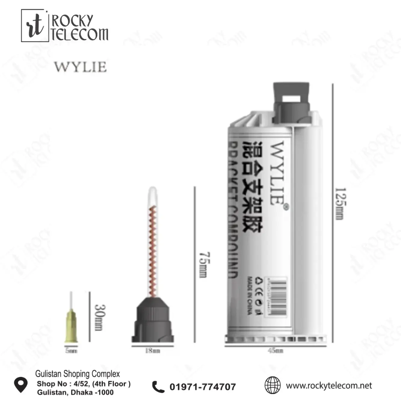 WYLIE WL-673 BRACKET COMPOUND