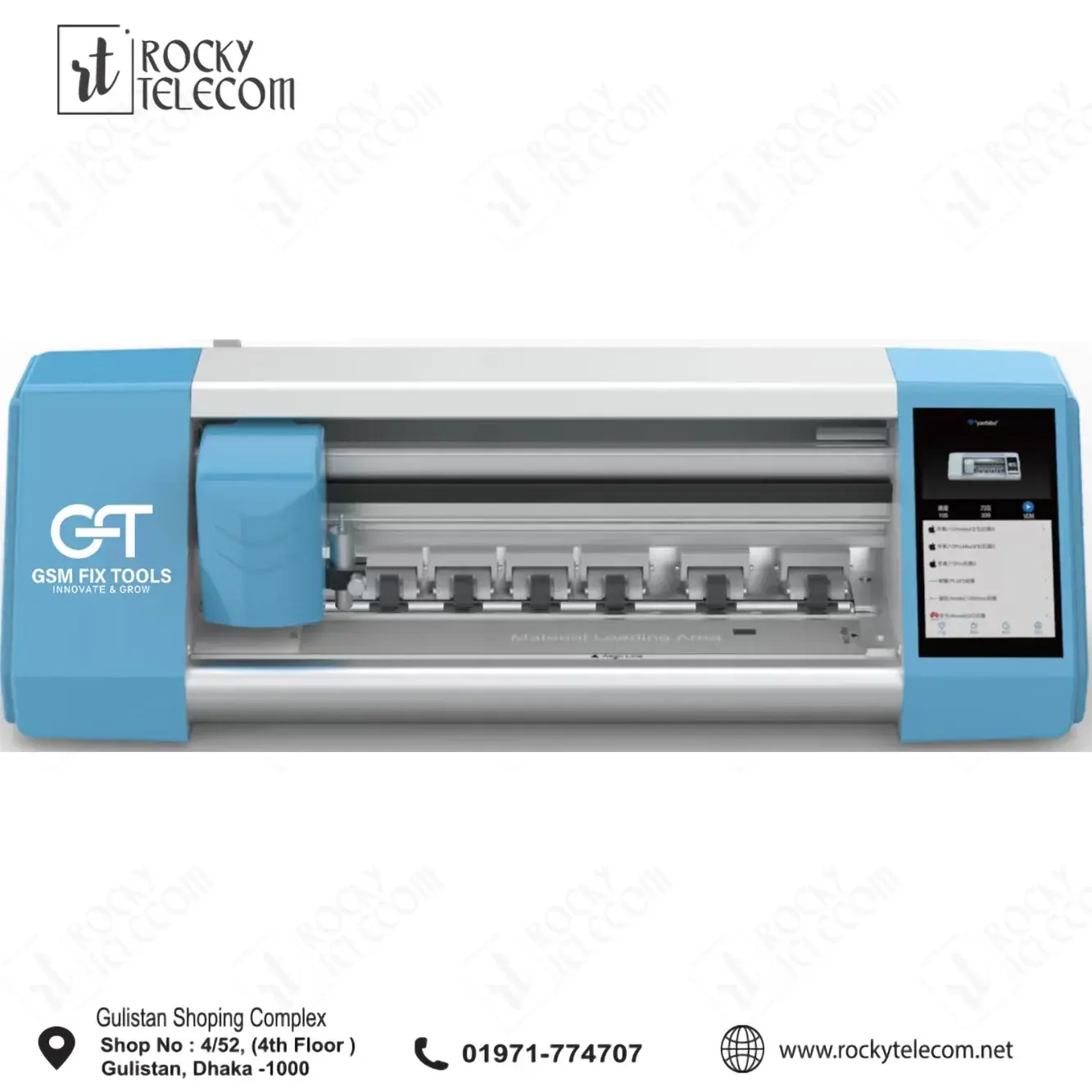 Film Cutting Machine RT-25 MAX (6 Roller)-GsmFix Tools