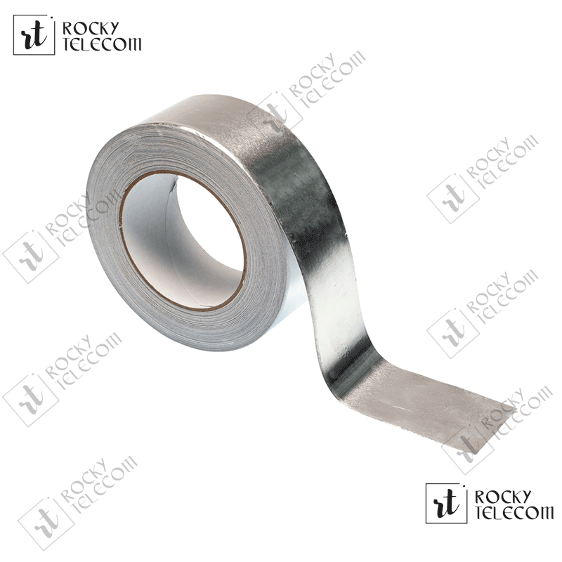 Silver Tape Heat Resistant Fireproof Self Adhesive Aluminum Foil Tape
