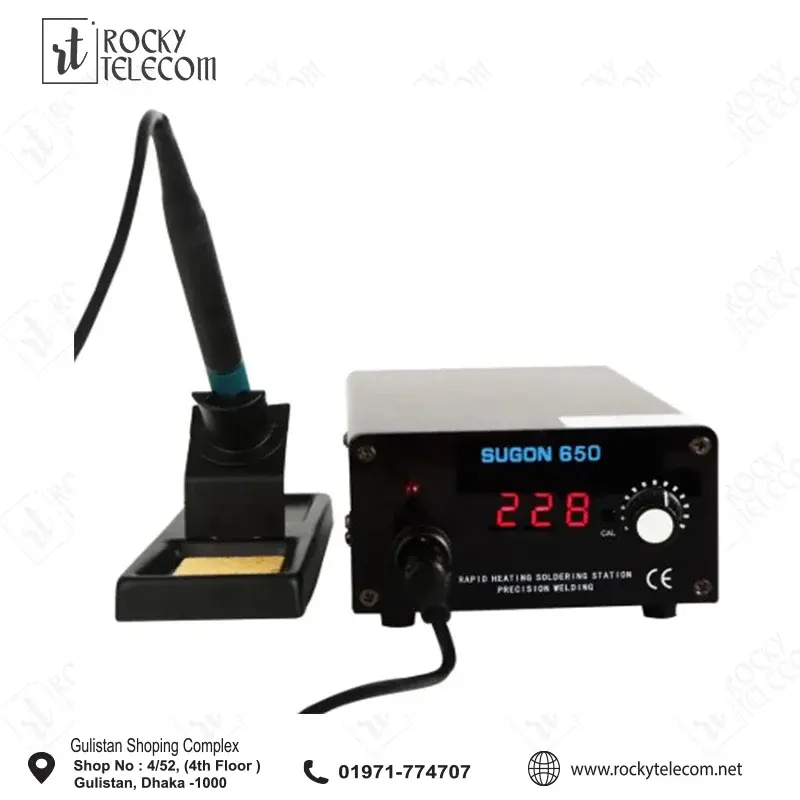 SUGON 650 Mirco Soldering Iron IC Soldering Station Mirco Rework Station Soldering Iron Station