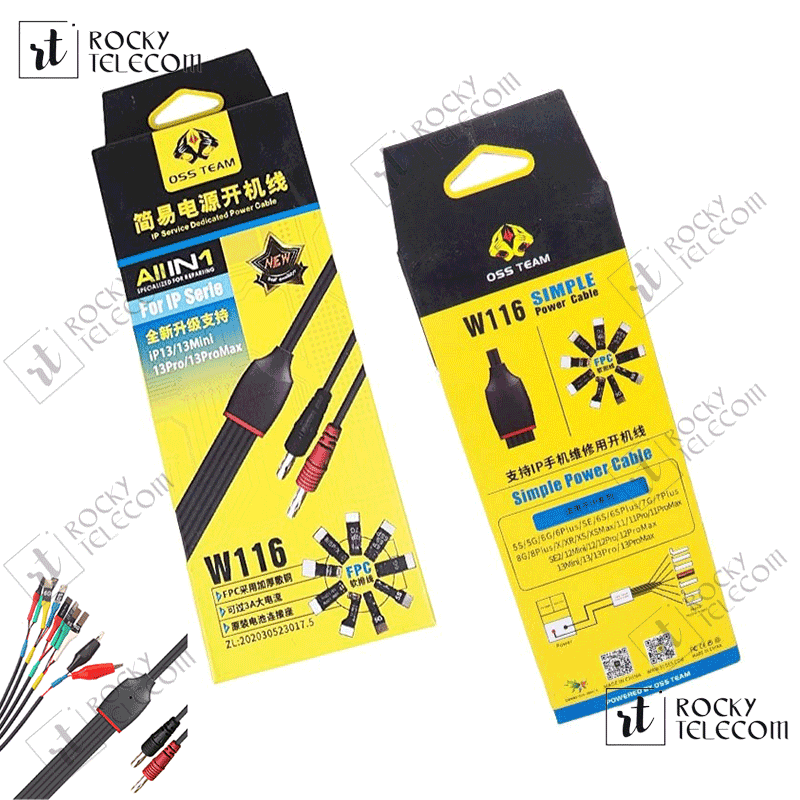 OSS Team W116 iPhone Power Cabale 5 to12pro Max