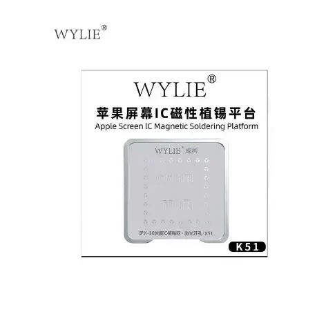 WYLIE IP X-16 Screen IC Magnetic Soldering Platform | Professional Rework & Repair Base